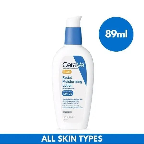 CeraVe AM Facial Moisturizing Lotion SPF 30 - 89ml CeraVe - Luxeery