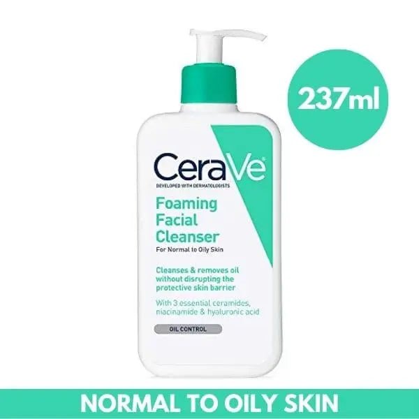 CeraVe Foaming Facial Cleanser - 237ml CeraVe - Luxeery