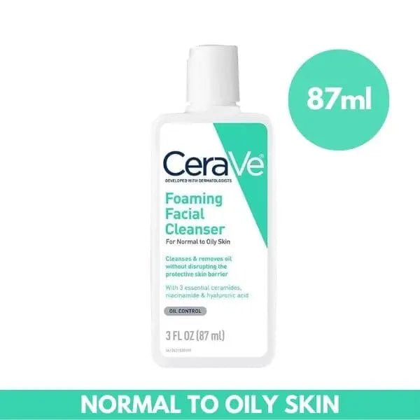 CeraVe Foaming Facial Cleanser - 87ml CeraVe - Luxeery