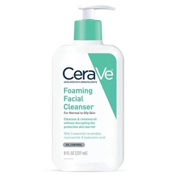 Cerave Foaming Facial Cleanser Oil Control 8Oz/237Ml CERAVE - Luxeery