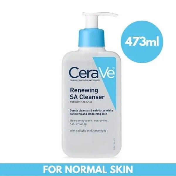 CeraVe Renewing SA Cleanser - 473ml CeraVe - Luxeery