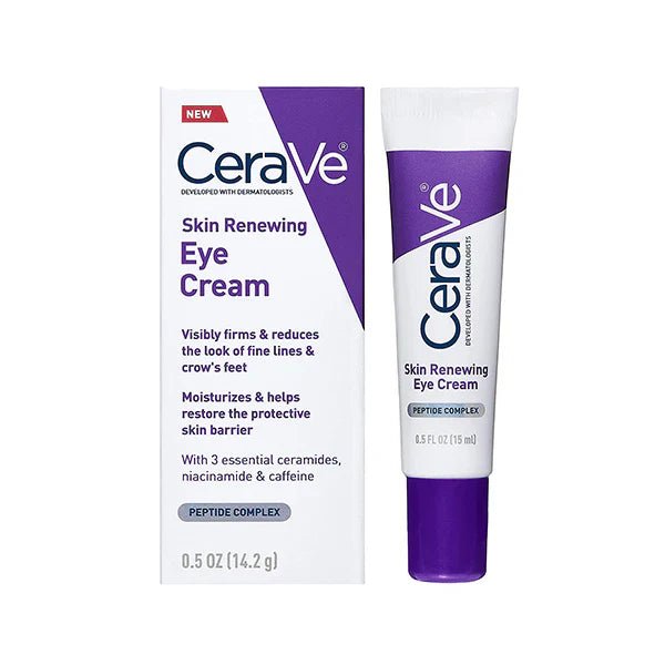 CeraVe Skin Renewing Eye Cream USA/14.2gm CERAVE - Luxeery