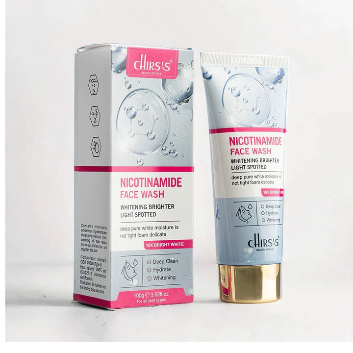 Chirs'S Nicotinamide Face Wash 100G Chirss - Luxeery