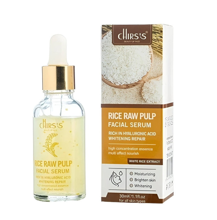 Chirs's Rice Raw Pulp Facial Serum 30Ml Chirss - Luxeery