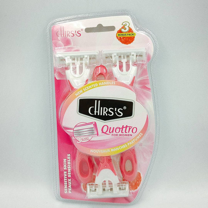 Chirs's Sensitive Ladies Razors 3'S Chirss - Luxeery