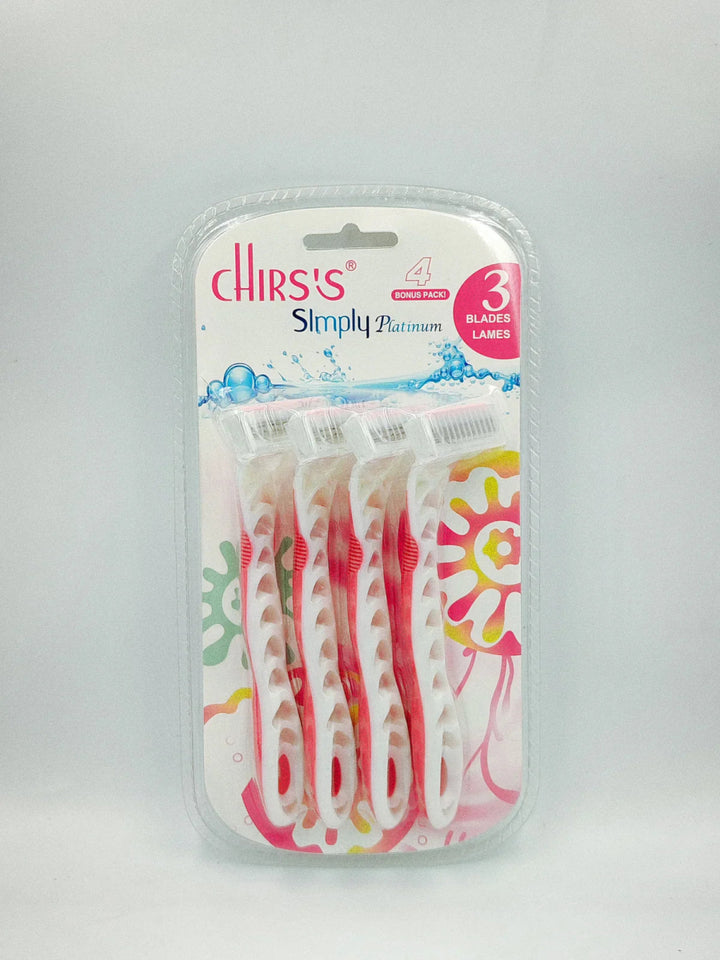 Chirs's Simply Premium Razors 4'S Chirss - Luxeery