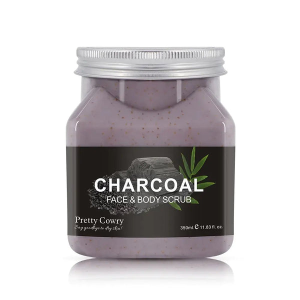 Cool Day'S - Charcoal Face & Body Scrub 350Ml Luxeery - Luxeery