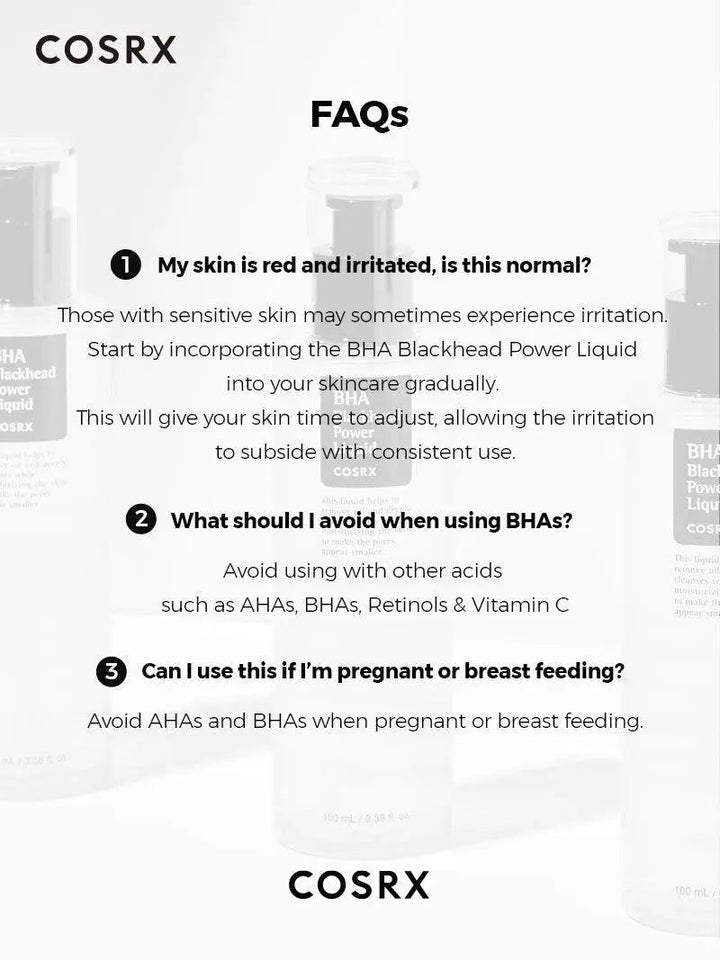 [COSRX] BHA Blackhead Power Liquid 100ml - korean - skicare.pk COSRX - Luxeery