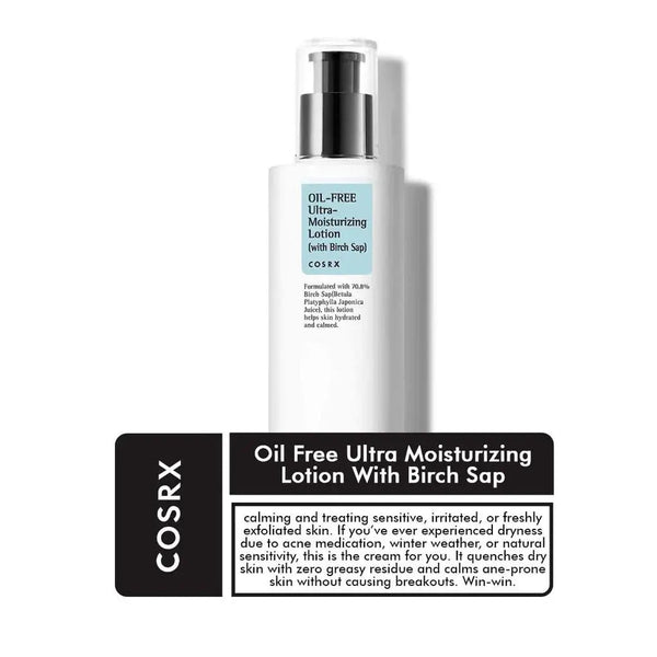 Cosrx Oil Free Ultra Moisturizing Lotion with Birch Sap/100ml COSRX - Luxeery