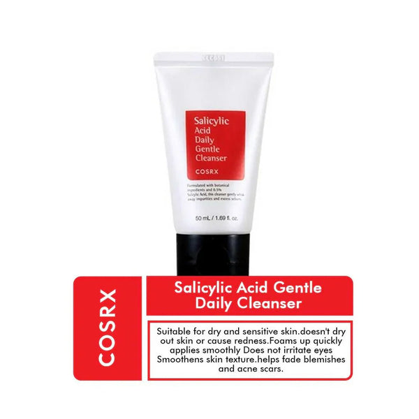 Cosrx Salicylic Acid Daily Gentle Cleanser 50Ml COSRX - Luxeery