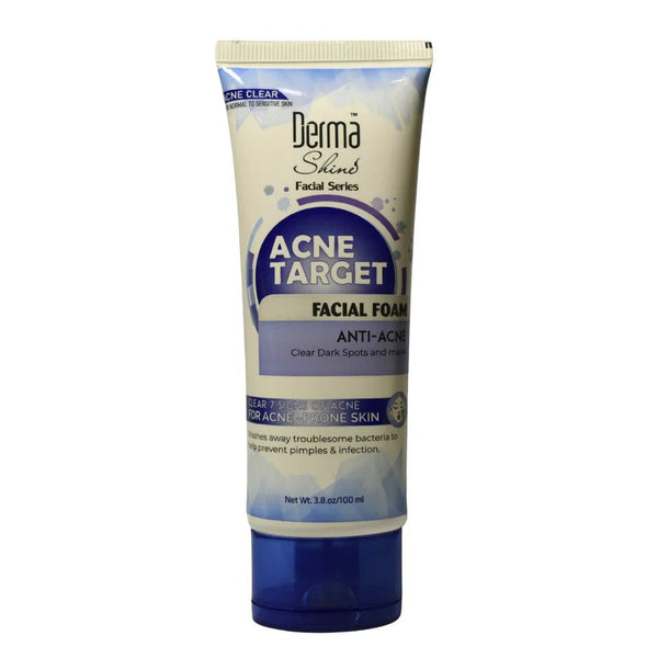 Derma Shine Acne Target Facial Foam Anti - Acne 100 Ml Derma shine - Luxeery