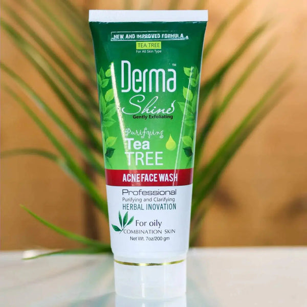 Derma Shine - Tea Tree Acne Face Wash - 200G Derma shine - Luxeery