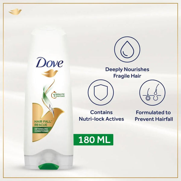 Dove Conditioner Hairfall Rescue - 180Ml Dove - Unilever Pakistan - Luxeery