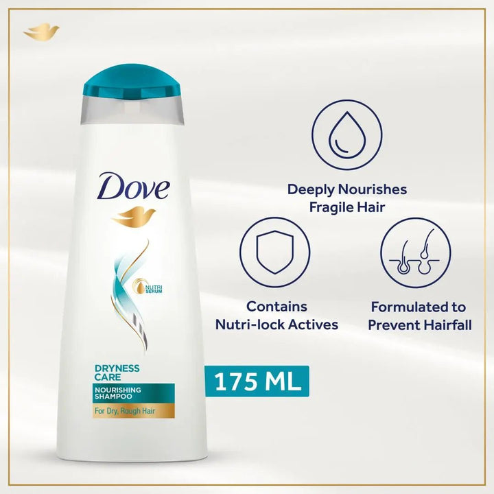 Dove Shampoo Dryness Care - 175Ml Dove - Unilever Pakistan - Luxeery