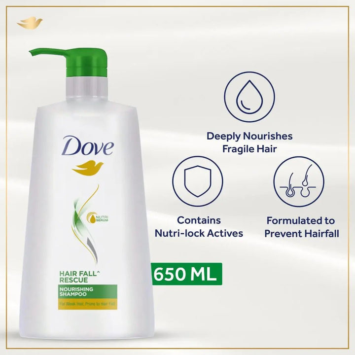 Dove Shampoo Hairfall Rescue - 650Ml Dove - Unilever Pakistan - Luxeery