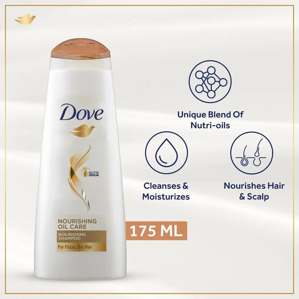 Dove Shampoo Nourishing Oil - 175Ml Dove - Unilever Pakistan - Luxeery