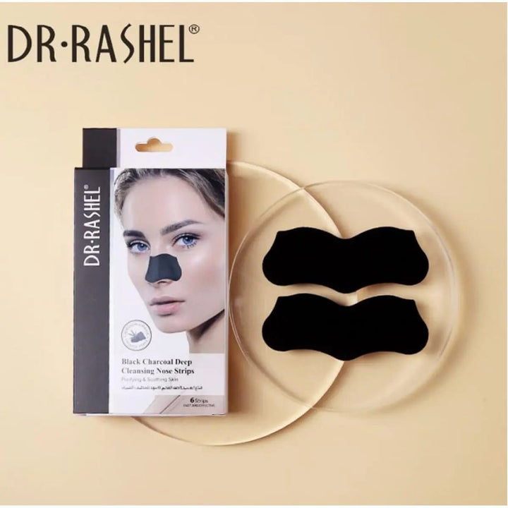 Dr Rashel - Black Charcoal Deep Cleansing Nose Strips DR RASHEL - Luxeery