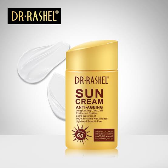 Dr Rashel Gold Collagen Sun Cream Spf 60 DR RASHEL - Luxeery