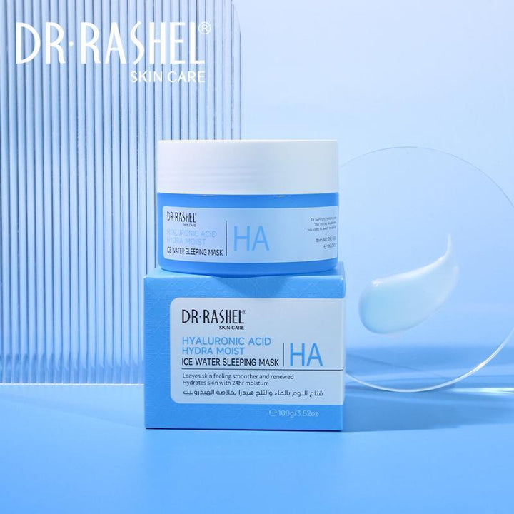 Dr Rashel Hyaluronic Acid Ice Water Sleeping Mask 100G DR RASHEL - Luxeery