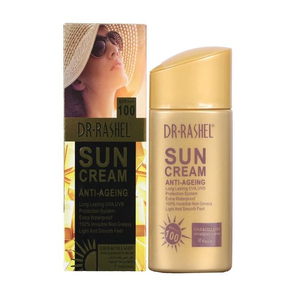 Dr Rashel Sun Cream Anti - Ageing Spf 100 80G DR RASHEL - Luxeery