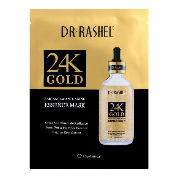 Dr.Rashel 24K Gold Essence Mask 25G 1S DR RASHEL - Luxeery