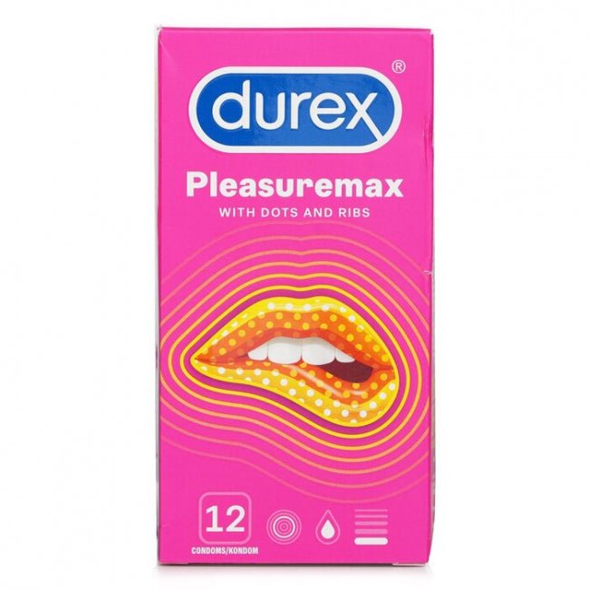 Durex - Condoms Pleasure Max 12s Durex - Luxeery