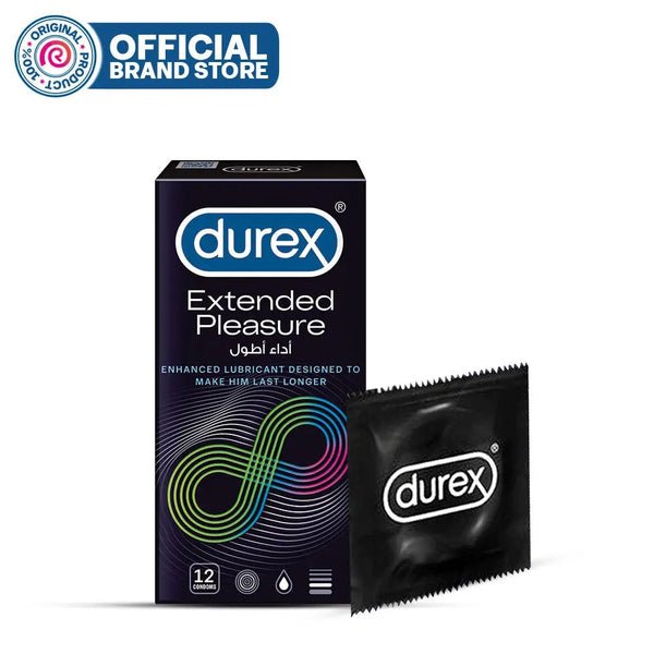 Durex - Extended Pleasure Embellished 12's Durex Pakistan - Luxeery