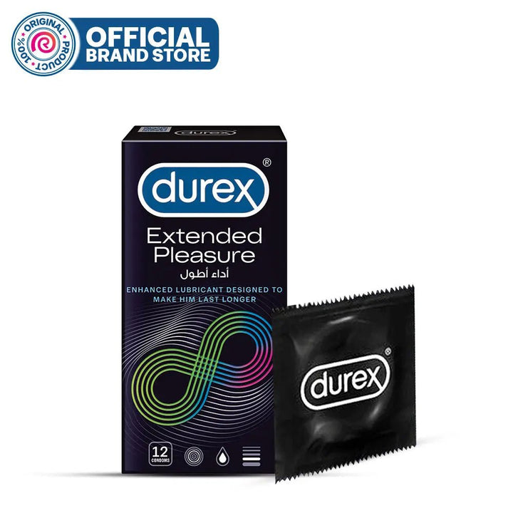 Durex - Extended Pleasure Embellished 12's Durex Pakistan - Luxeery