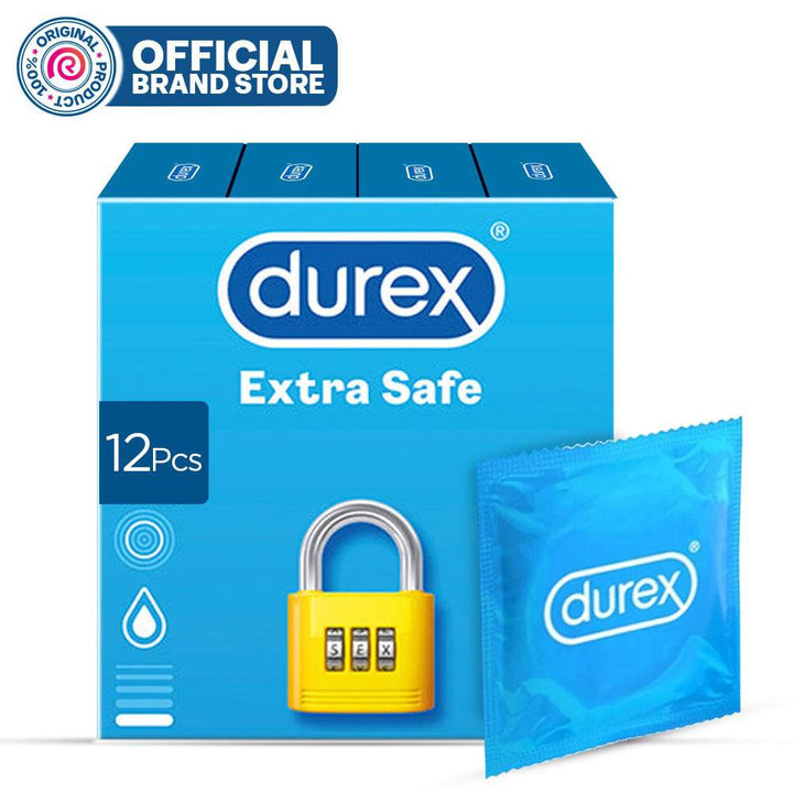 Durex Extra Safe Condoms 12s Durex Pakistan - Luxeery