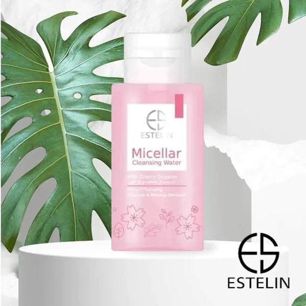 Estelin Micellar Cleansing Water With Cherry Blossom - 300Ml ESTELIN - Luxeery