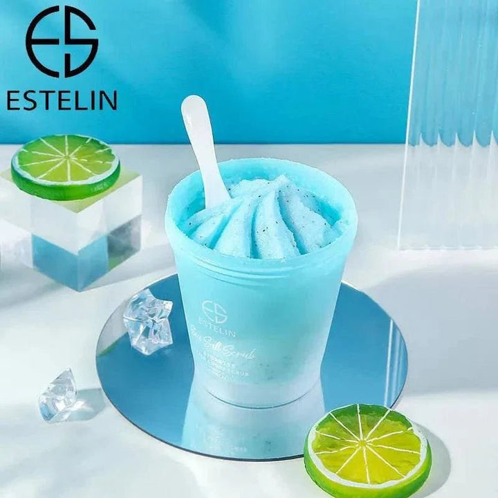 Estelin Sea Salt Scrub Hydrates Face & Body Scrub - 280g ESTELIN - Luxeery