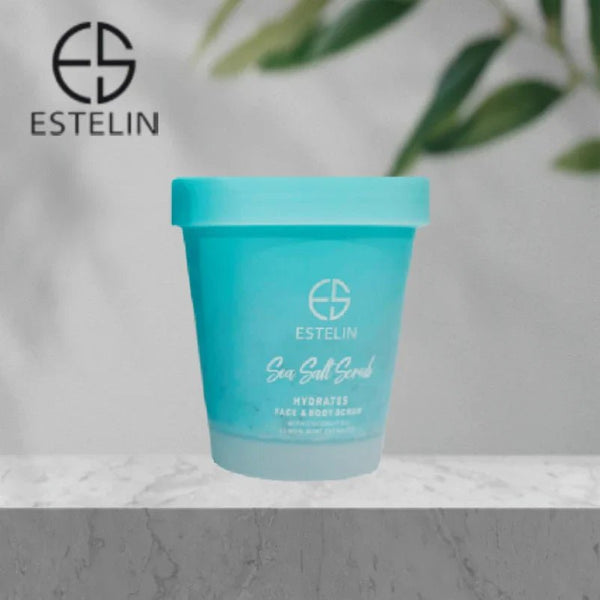 Estelin Sea Salt Scrub Hydrates Face & Body Scrub - 280g ESTELIN - Luxeery