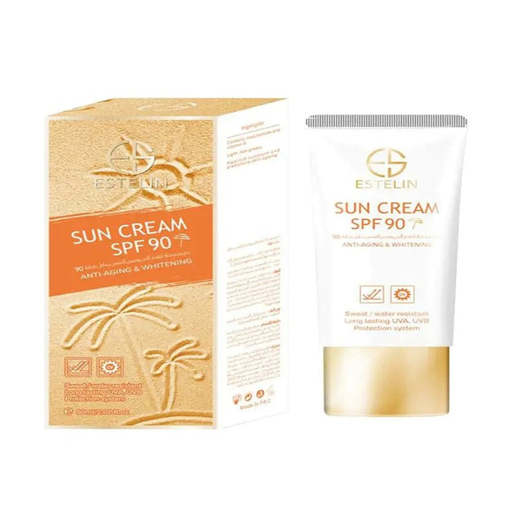 Estelin Sun Cream Anti Aging & Whitening Spf90 60Ml ESTELIN - Luxeery