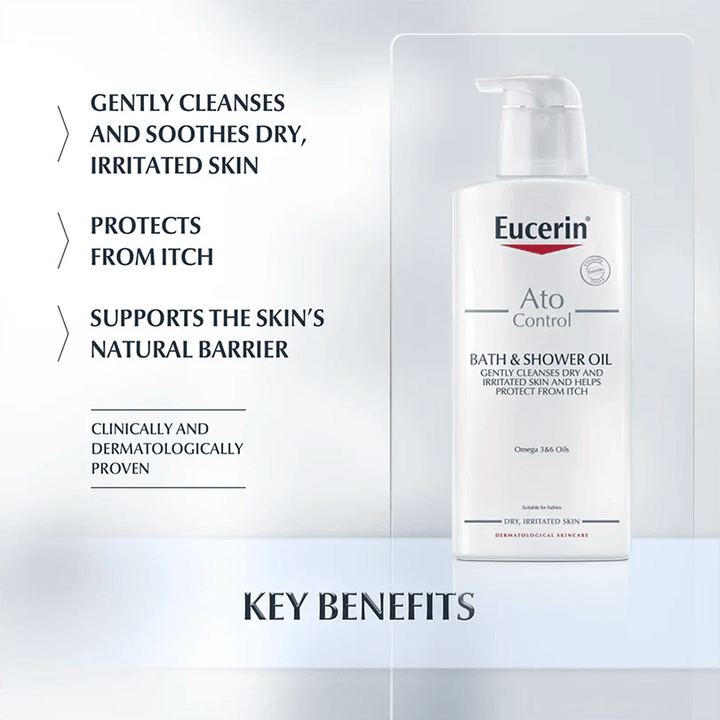 Eucerin - Atocontrol Bath And Shower Oil - 400Ml EUCERIN - Luxeery