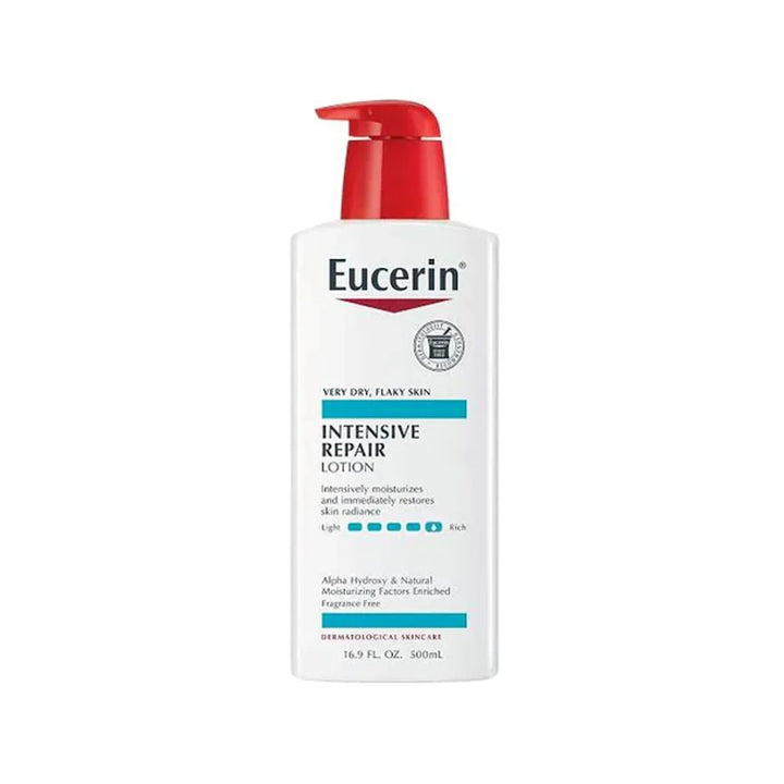 Eucerin - Intensive Repair Lotion Very Dry, Flaky Skin - 16.9Oz/500Ml EUCERIN - Luxeery