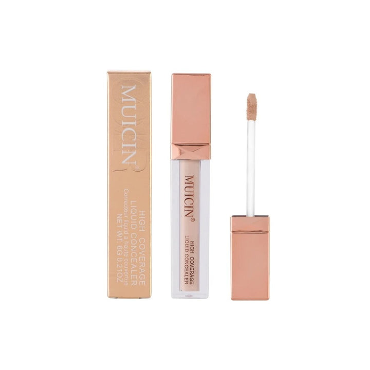 Free MUICIN - Gold HD Coverage Liquid Concealer - 6g Classic Ivory Muicin - Luxeery