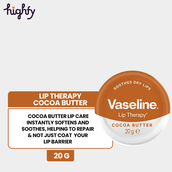 Free Vaseline Lip Therapy Cocoa Butter 20G - App Luxeery - Luxeery