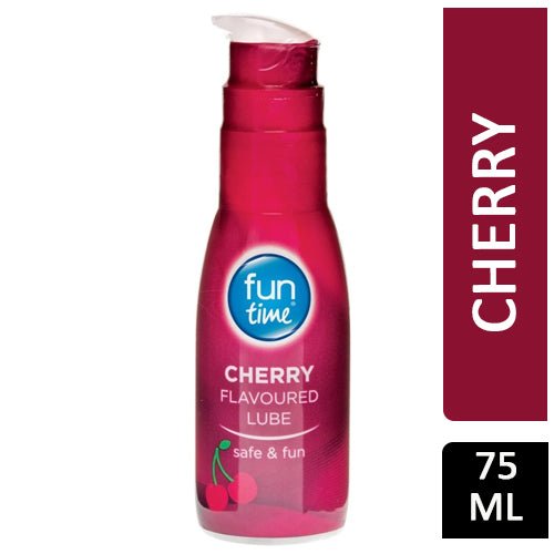 Fun Time Cherry Flavoured Lube 75Ml Fun Time - Luxeery