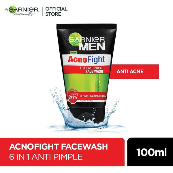 Garnier Men Acno Fight Face Wash - 100ml Garnier - Luxeery