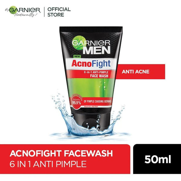 Garnier Men Acno Fight Face Wash - 50ml Garnier - Luxeery