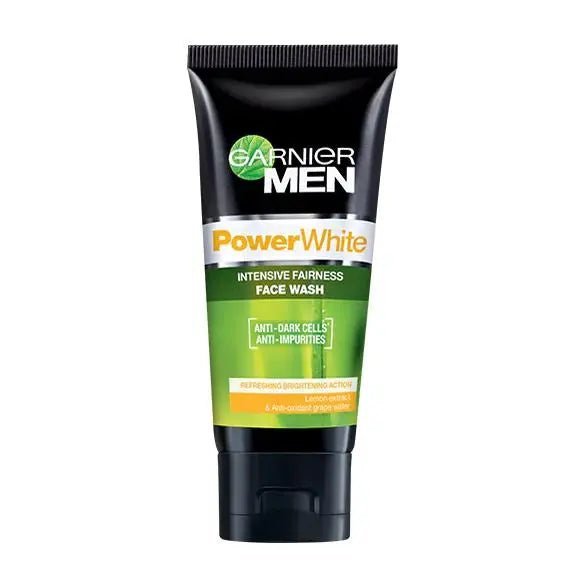 Garnier Men Power White Face Wash 100Ml Garnier SkinCare - Luxeery