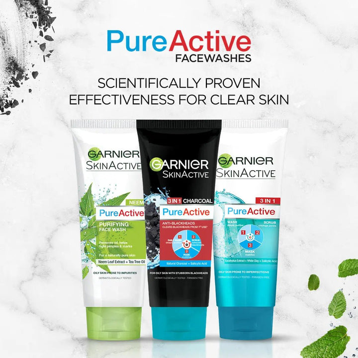 Garnier Skin Active Neem Purifying Face Wash 100Ml Garnier - Luxeery