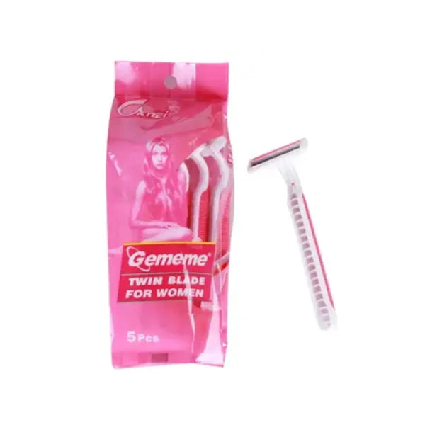 Gememe Twin Blade For Women 5Pcs Luxeery - Luxeery