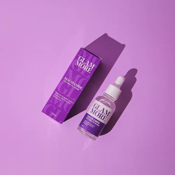 GlamMore - Niacinamide 10% + Zinc 1% Serum - 30Ml GlamMore - Luxeery