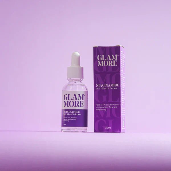 GlamMore - Niacinamide 10% + Zinc 1% Serum - 30Ml GlamMore - Luxeery