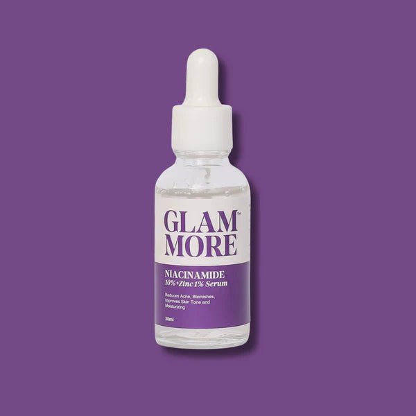 GlamMore - Niacinamide 10% + Zinc 1% Serum - 30Ml GlamMore - Luxeery