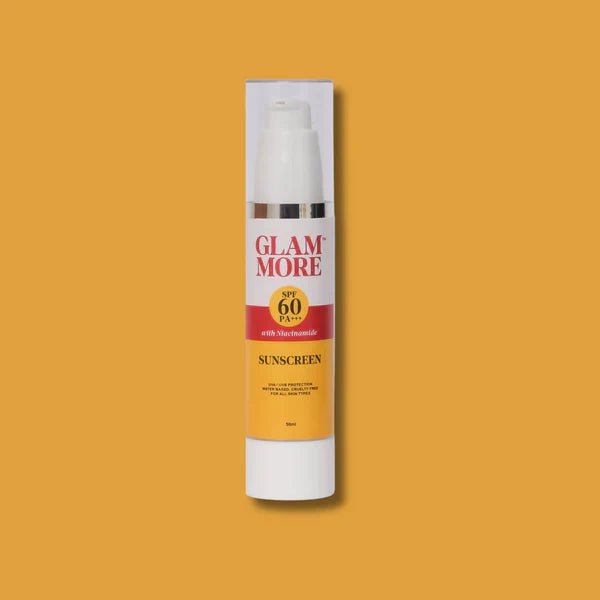 GlamMore - Sunscreen SPF 60 PA+++ With Niacinamide GlamMore - Luxeery