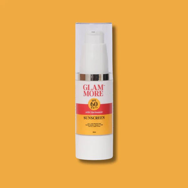 GlamMore - Sunscreen SPF 60 PA+++ With Niacinamide GlamMore - Luxeery