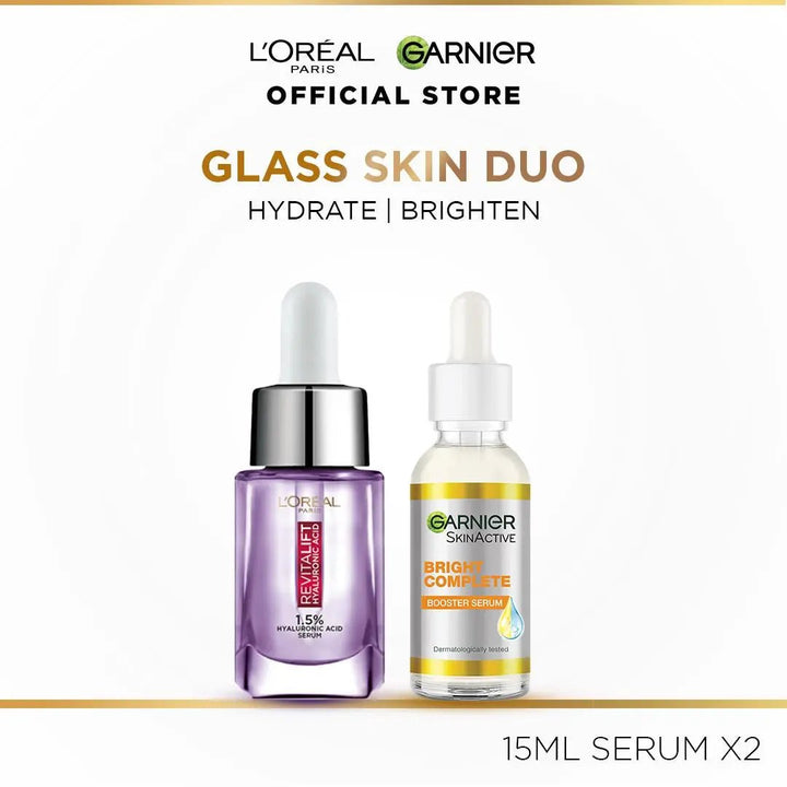 Glass Skin Duo | Hydrated + Brighten Loreal Paris - Luxeery