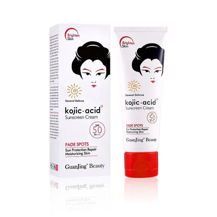 Guanjing Beauty Kojic Acid Sunscreen Cream 80G Guanjing - Luxeery